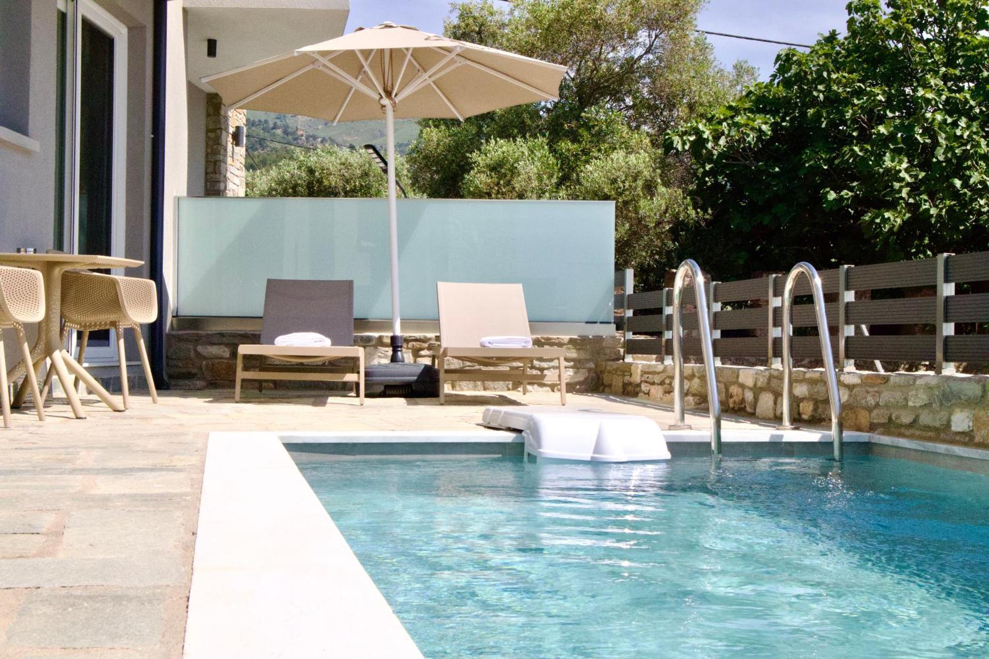 Olive & Sea Luxury Suites Skala Sotiros Exteriér fotografie