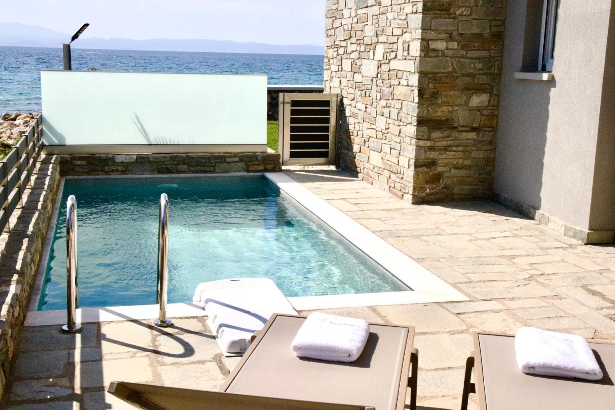 Olive & Sea Luxury Suites Skala Sotiros Exteriér fotografie